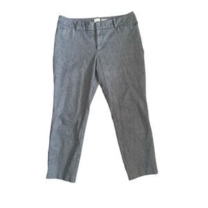 A New Day Stretch Elastizado Gray Ankle Pants Size 10 EUC